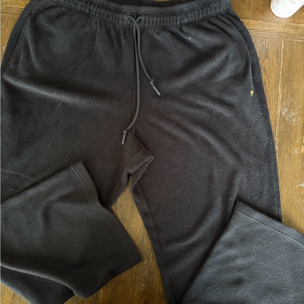 Fabletics Men's Black Drawstring Joggers